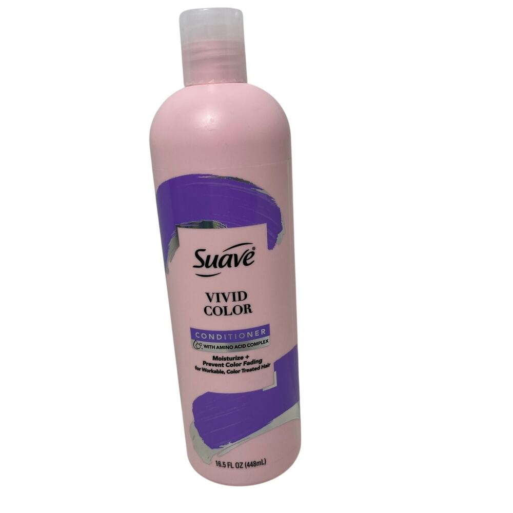 Suave Vivid Color Conditioner with amino acid complex 16.5 oz new